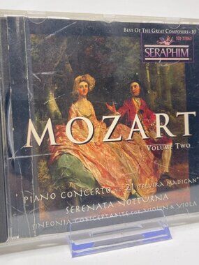 Mozart Symphony No. 21 Elvira Madigan Serenada Nocuturna Seraphim CD